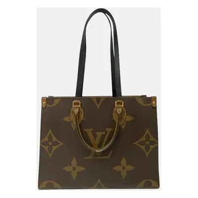 Louis Vuitton Brown Monogram OnTheGo MM Handbag