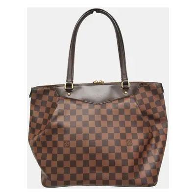 Louis Vuitton Ebene Damier Westminster GM Tote Bag