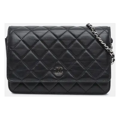 Chanel CC Quilted Calfskin Wallet on Chain