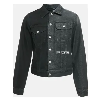 Maison Martin Margiela Black Denim Half & Half Unisex Jacket S/M