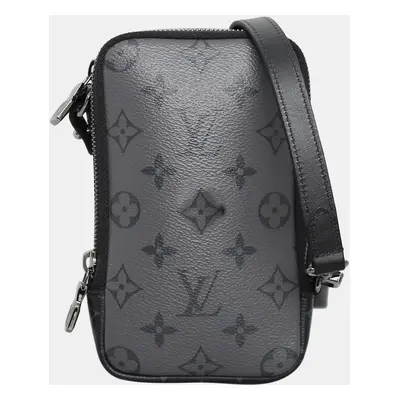 Louis Vuitton Monogram Eclipse Reverse Double Phone Pouch