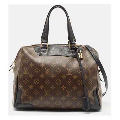 Louis Vuitton Black Monogram Canvas Retiro NM Bag