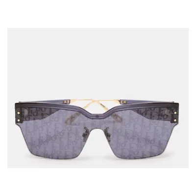 Dior Blue DiorClub M4U 30B8 Geometric Sunglasses