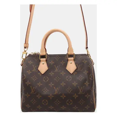 Louis Vuitton Monogram Speedy Bandouliere Shoulder Bag