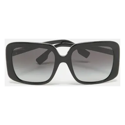 Burberry Black Gradient B Penelope Square Sunglasses