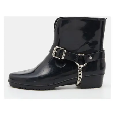 Marc by Marc Jacobs Black Rubber Rain Boots Size