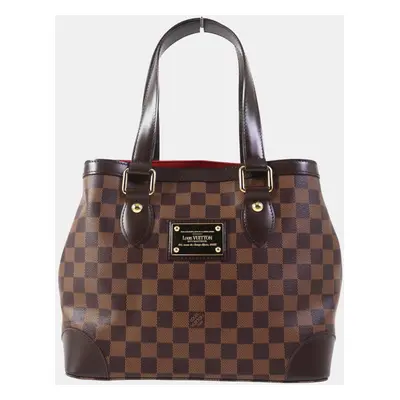 Louis Vuitton Brown Canvas Damier Hampstead Pm Tote Bag