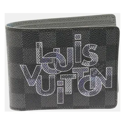 Louis Vuitton Grey Canvas Damier Graphite Wallet