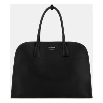 Prada Nero Black Leather Shopping Bag