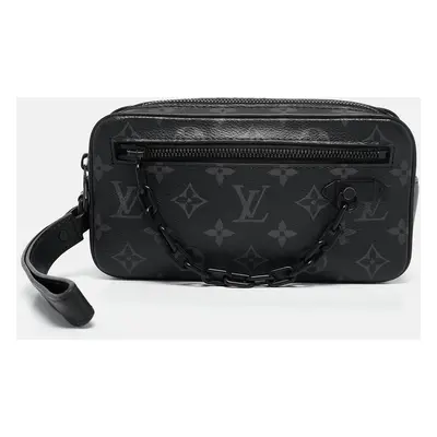 Louis Vuitton Monogram Eclipse Canvas Pochette Volga Bag