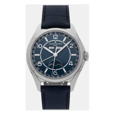 Vacheron Constantin Blue Stainless Steel Fiftysix 4000E/000A-B548 Automatic Men's Wristwatch mm