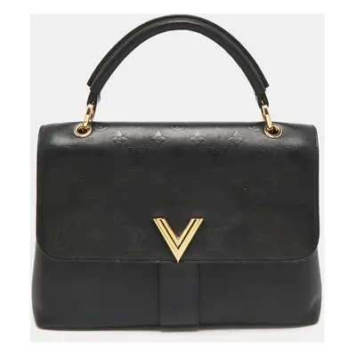 Louis Vuitton Black Monogram Leather Very One Handle Bag