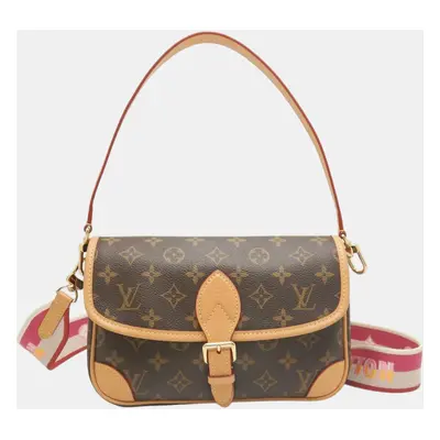 Louis Vuitton Fuchsia Monogram Diane Nm Pm Shoulder Bag