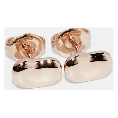 Tiffany & Co. 18K Pink Gold Elsa Peretti Bean Earrings