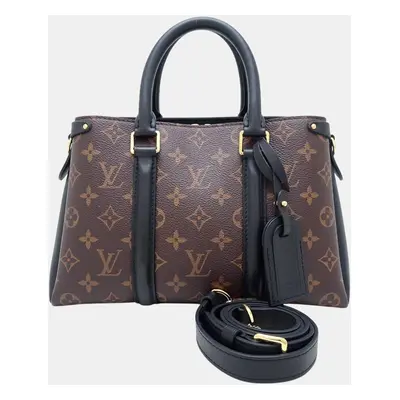 Louis Vuitton Brown Noir Monogram Soufflot BB Shoulder Bag