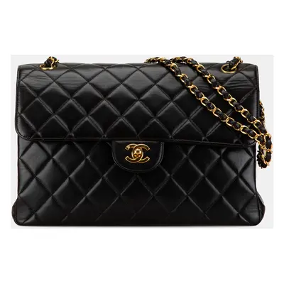 Chanel Jumbo Lambskin Double Sided Flap