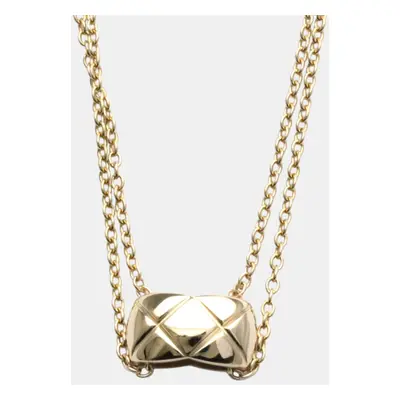 Chanel 18K Pink Gold Coco Crush Necklace