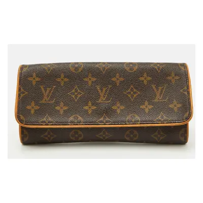 Louis Vuitton Monogram Canvas Twin Pochette GM Bag