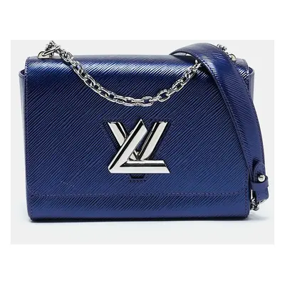 Louis Vuitton Metallic Purple Epi Leather Twist MM Bag