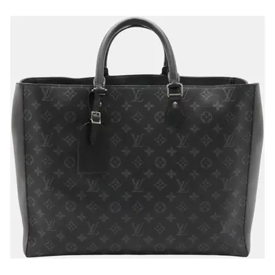 Louis Vuitton Monogram Eclipse Grand Sac Large Tote Bag