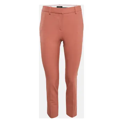 Theory Pink Traceable Wool Treeca Pants