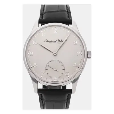 IWC Silver Platinum Portugieser IW5441-06 Manual Winding Men's Wristwatch mm