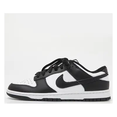 Nike Black/White Leather Dunk Low Top “Panda” Sneakers Size