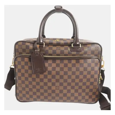 Louis Vuitton Brown Canvas Damier Ikar Briefcase Shoulder Bag