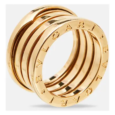 Bvlgari B.zero1 Band 18k Yellow Gold Ring Size