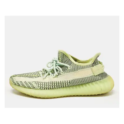 Yeezy x Adidas Green Knit Fabric Boost V2 Yeezreel (Non-Reflective) Sneakers Size 1/3