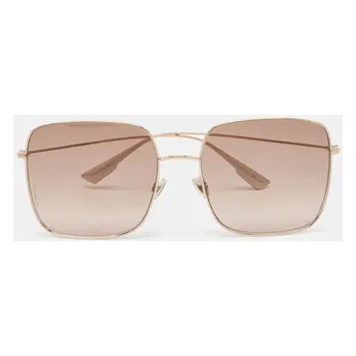 Dior Brown Gradient DiorStellaire1 Square Sunglasses