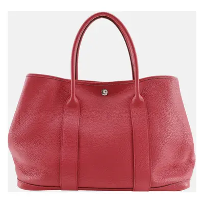 Hermes Negonda Pink Garden Party Pm Tote Bag