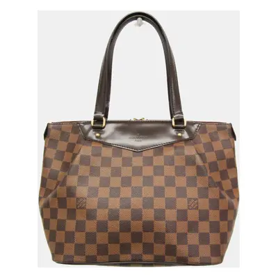 Louis Vuitton Ebene Damier Westminster PM Handbag