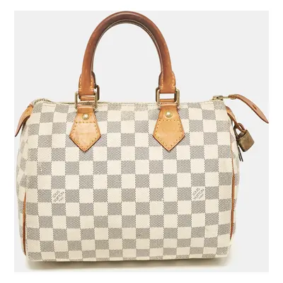 Louis Vuitton Damier Azur Canvas Speedy Bag