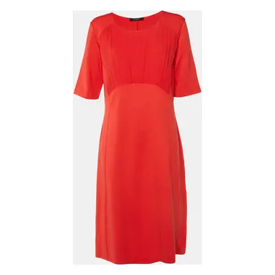 Weekend Max Mara Red Jersey Rienza Midi Dress