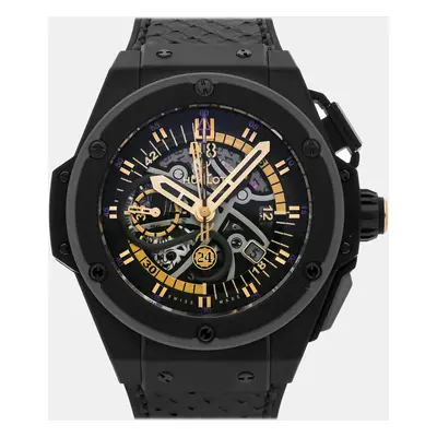 Pre-Owned Hublot King Power Black Mamba Edition Chronograph mm