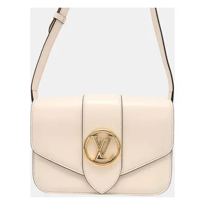 Louis Vuitton Pont Neuf Smooth Leather Shoulder Bag