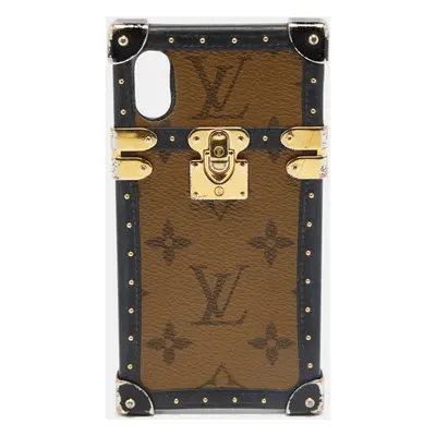 Louis Vuitton Reverse Monogram Eye-Trunk iPhone X Case