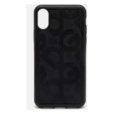 Dolce & Gabbana Black Rubber iPhone X/XS Cover