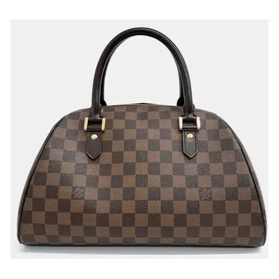 Louis Vuitton Brown Coated Canvas Damier Rivera MM bag