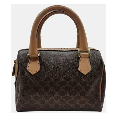 Celine Vintage Macadam Mini Boston Bag