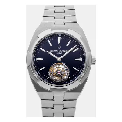 Vacheron Constantin Blue Stainless Steel Overseas 6000V/110A-B544 Automatic Men's Wristwatch mm