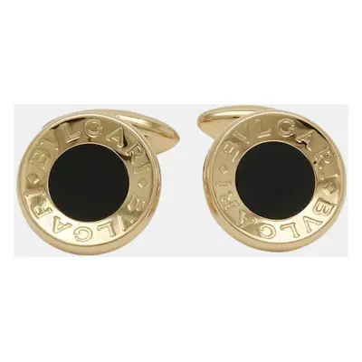 Bvlgari 18K Yellow Gold Bvlgari Bvlgari Cufflinks