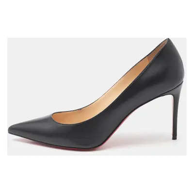 Christian Louboutin Black Leather Kate Pumps Size 39.5