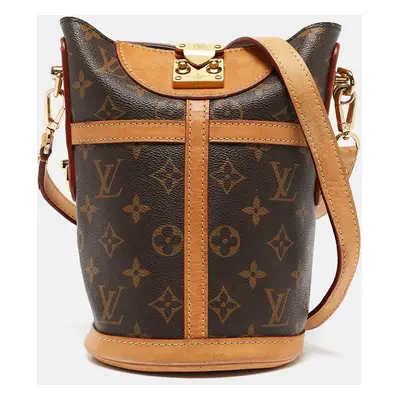 Louis Vuitton Monogram Canvas and Leather Duffle Bag