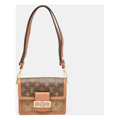 Louis Vuitton Monogram Reverse Canvas Mini Dauphine Bag