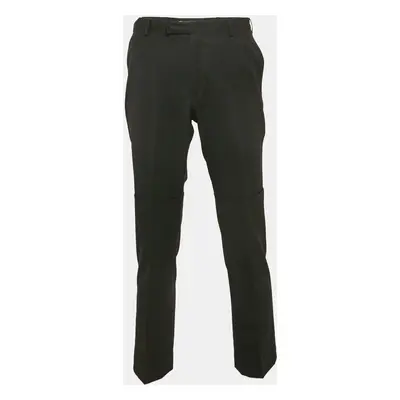 Yves Saint Laurent Vintage Black Wool Formal Trousers