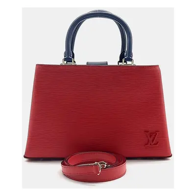 Louis Vuitton Red Leather Epi Clever PM bag