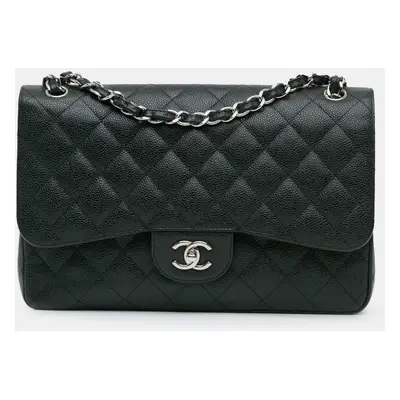 Chanel Jumbo Classic Caviar Double Flap