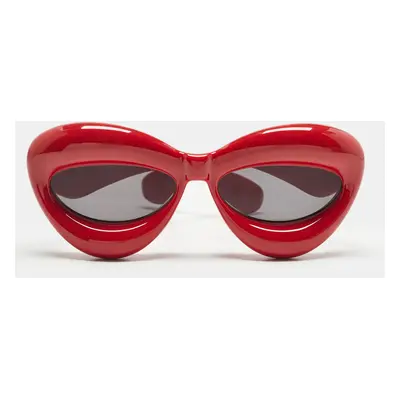 Loewe Red LW400971 Inflated Cat Eye Sunglasses